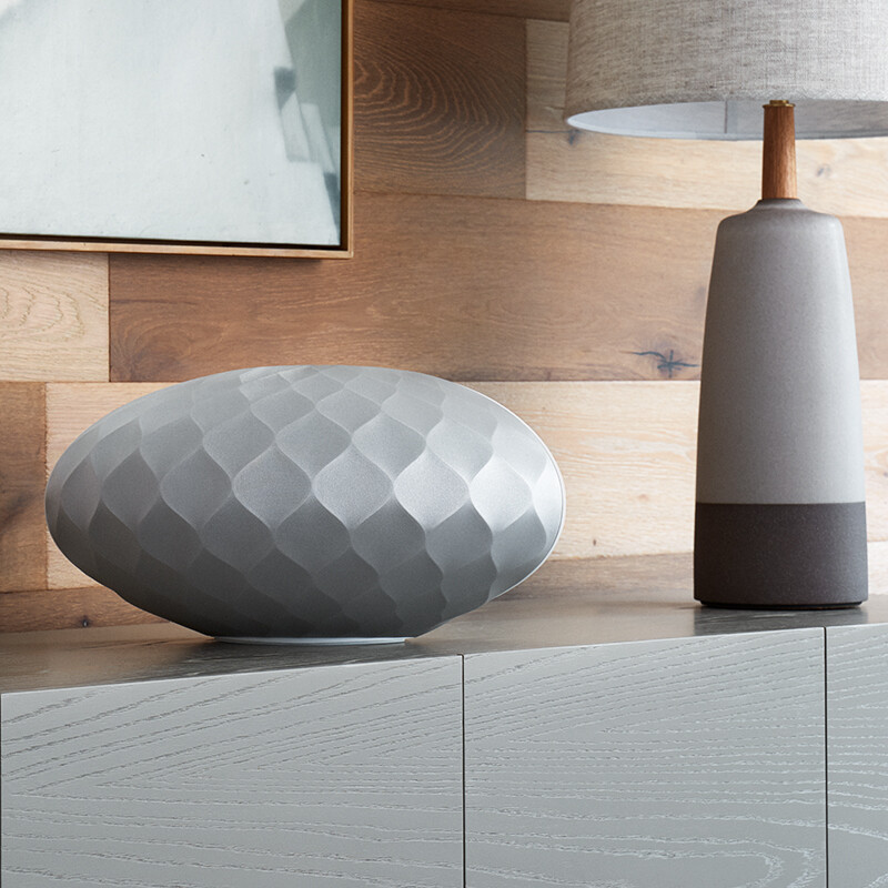 Bowers&Wilkins (宝华韦健) B&W Formation Wedge家用无线蓝牙音响 HIFI高保真白色高清大图