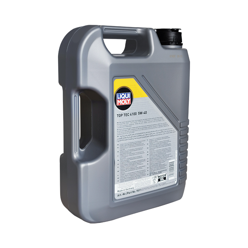 力魔(LIQUI MOLY) 顶技4100 全合成机油 5W-40 C3 SN 5L德国原装进口