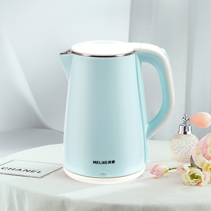 美菱(MELING)MH-1822家用保温电水壶 食品级304不锈钢内胆 1.8L大容量