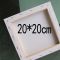 油画布框10个油画布油画框油画颜料工具4050亚麻棉丙烯水粉
