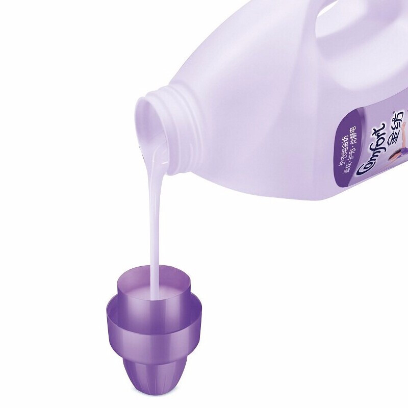 金纺柔顺剂 衣物护理剂 柔软护型防静电 怡神薰衣草香味2L