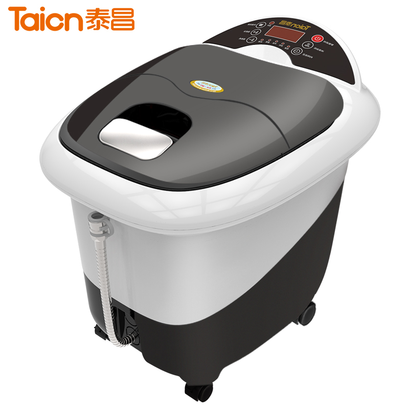 金泰昌(TAICHANG)足浴器TC-9058 冲浪加热万向滚轮电动滚轮按摩内容量11L洗脚盆泡脚桶