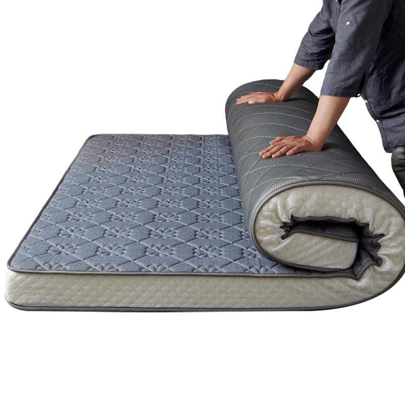 围盛 乳胶床垫 120*200*9cm-雪花灰 张高清大图