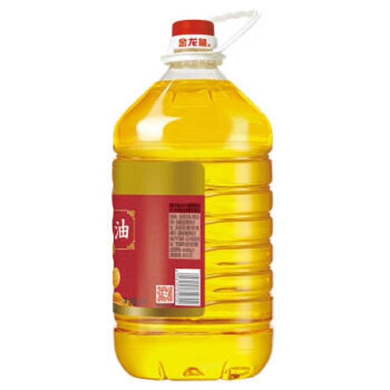 金龙鱼 食用油 压榨一级 纯正 花生油5L