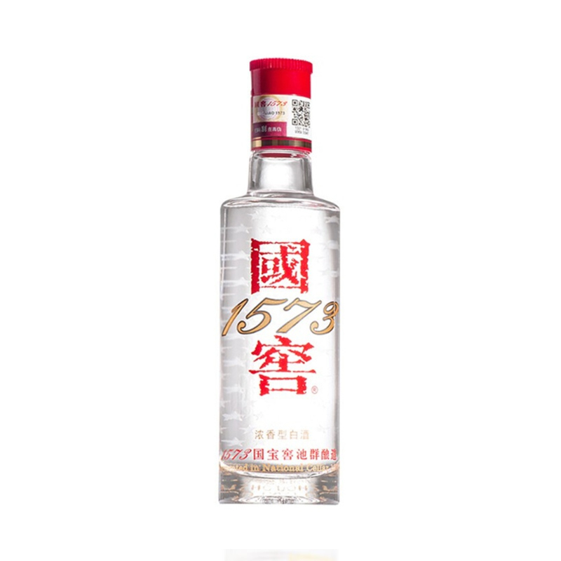泸州老窖 国窖1573 小酒版 43度 浓香型白酒 100ml*1瓶高清大图