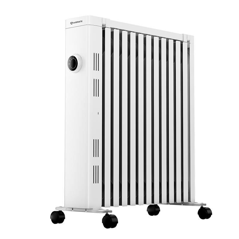 艾美特(Airmate) 取暖器 WU13-X5电暖器 油汀 13片加宽折边 2200W大功率 家用电暖气 3重安全防护