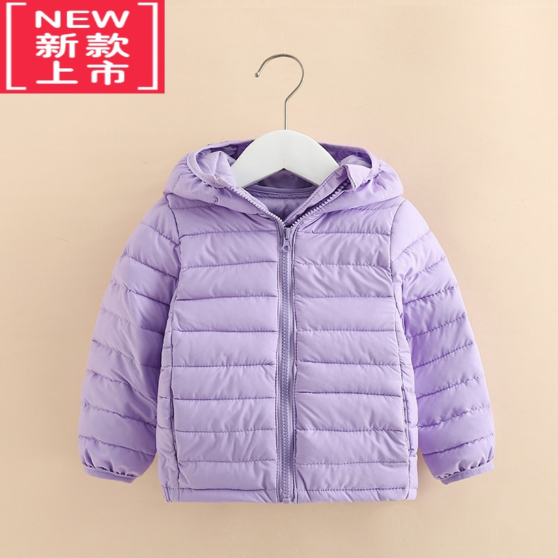 可莉允宝宝连帽棉服2022冬装新款男童女童童装儿童外套xn-0212