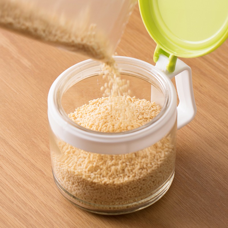 茶花 双组圆形玻璃调味瓶(300ml)300ml*2/个高清大图