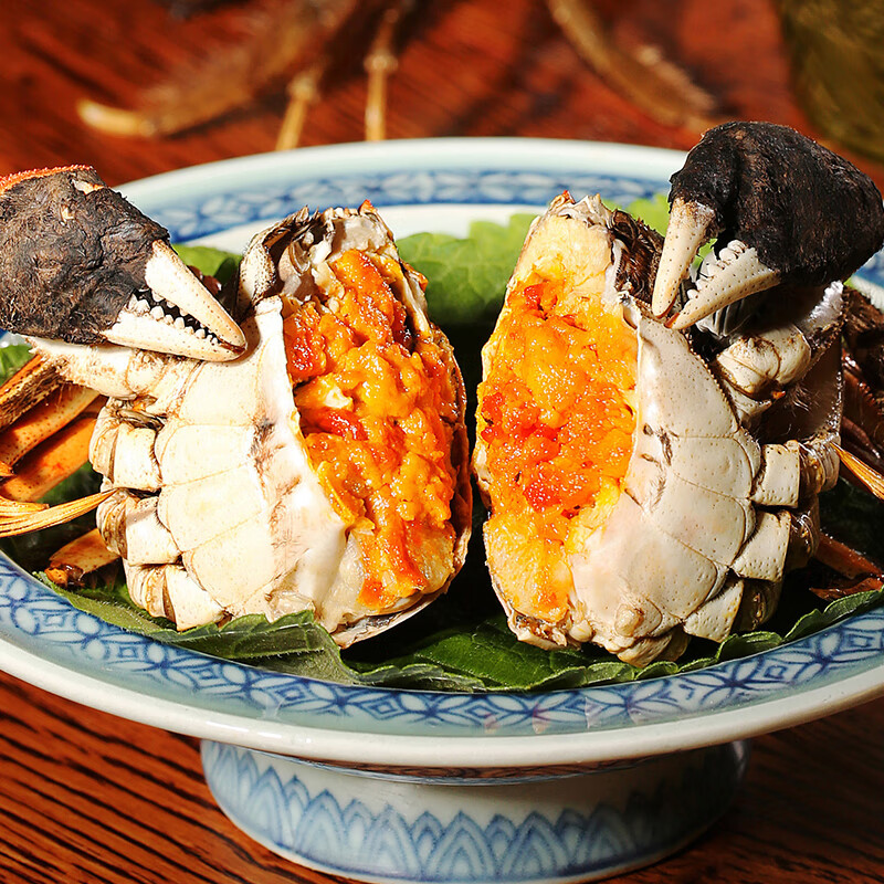 蟹老宋阳澄大闸蟹 海鲜水产生鲜礼盒 中秋螃蟹礼品 (公3.5 母2.5)10只高清大图