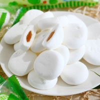 四洲夹心棉花糖90g 苹果味 夹心棉花糖 糖果08887 有效期到2020.8月