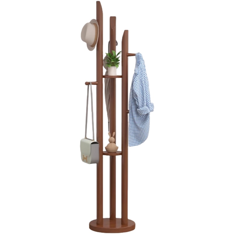 演发 实木衣帽架38*176cm 个高清大图