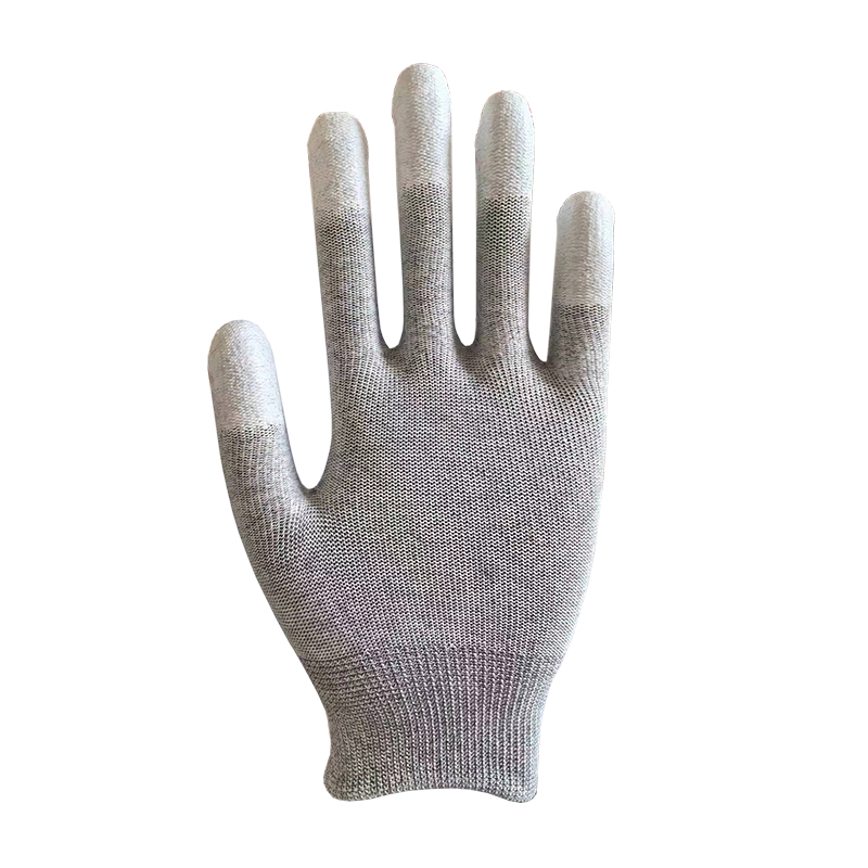 工亿品防静电手套碳纤维指涂PU手套GYP-S002(双)高清大图