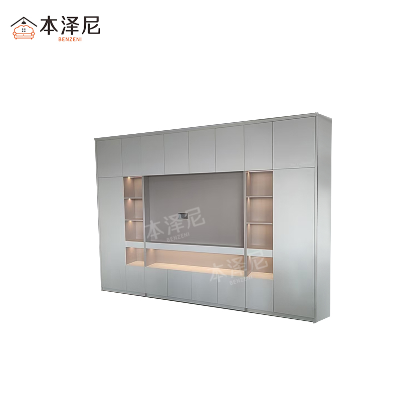 本泽尼 电视背景柜 HTZ-DZ10 平方米高清大图