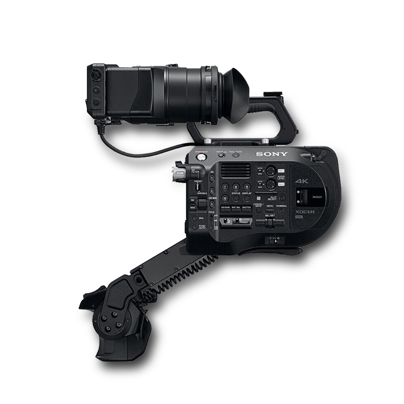 索尼(SONY)PXW-FS7H Surer35mm专业4K数码摄影机 手持肩抗一体机 约884万像素 3.5英寸显示屏高清大图