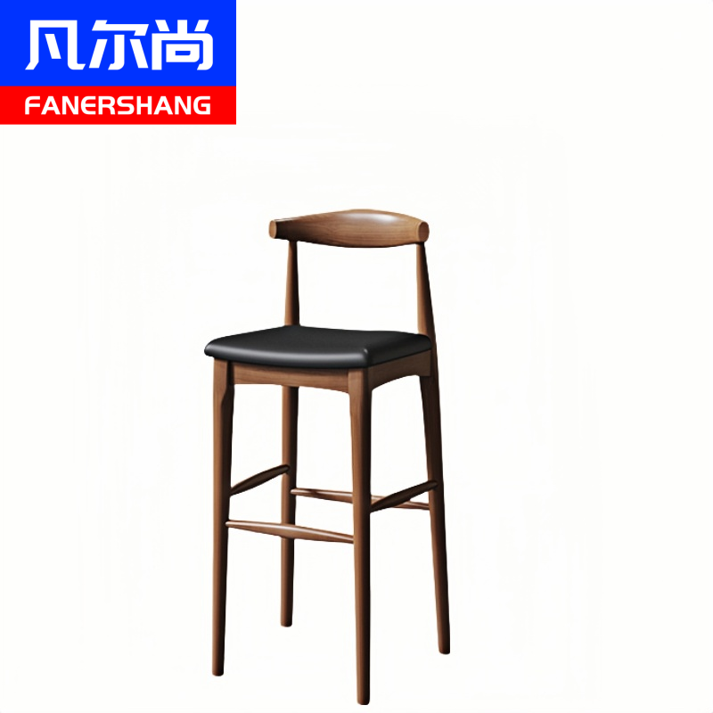 凡尔尚餐椅牛角椅470*470*1000mm把