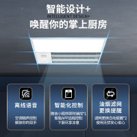 松下(Panasonic)厨房空调一体机嵌入内置高效防油污 强劲制冷原装LED灯适用新房加装强效制冷HBF0RDA豪华款