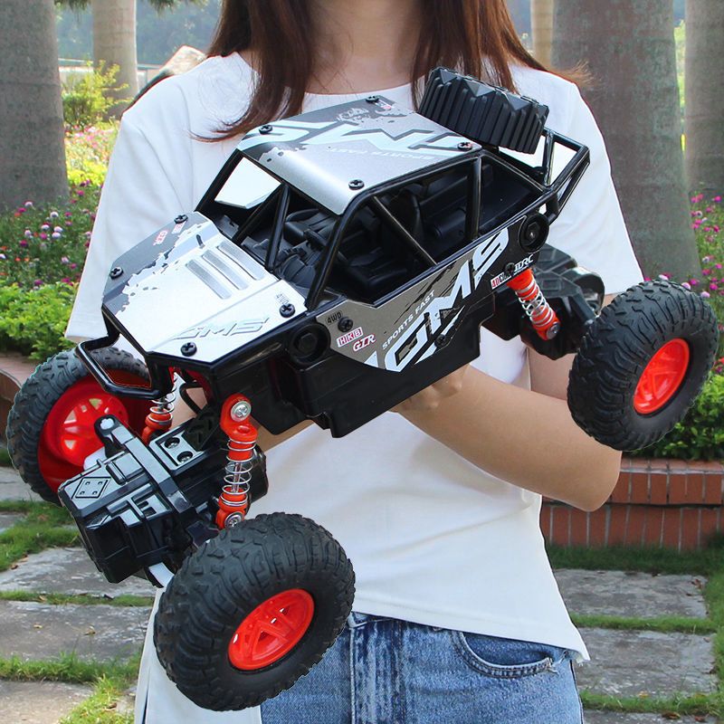 儿童电动遥控汽车玩具合金超大越野车充遥控车高速四驱攀爬车男孩