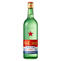 【可开发票 保证正品】红星大二锅头白酒 56度 750ml*6瓶 清香型 整箱装（新老包装随机发货）
