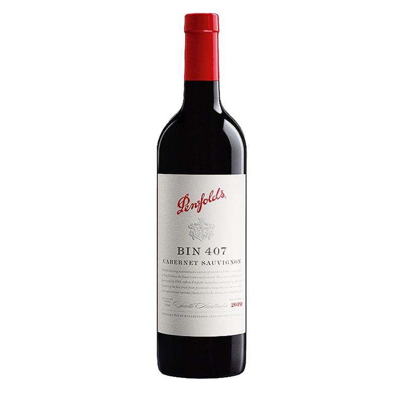 奔富(penfolds) Bin407干红葡萄酒 红酒 澳大利亚原装进口 750ml 单瓶装 铁盖原件