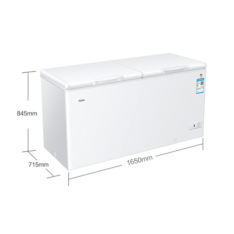 海尔 518升商用卧式冰柜 冷藏冷冻转换冷柜 BC/BD-518HD