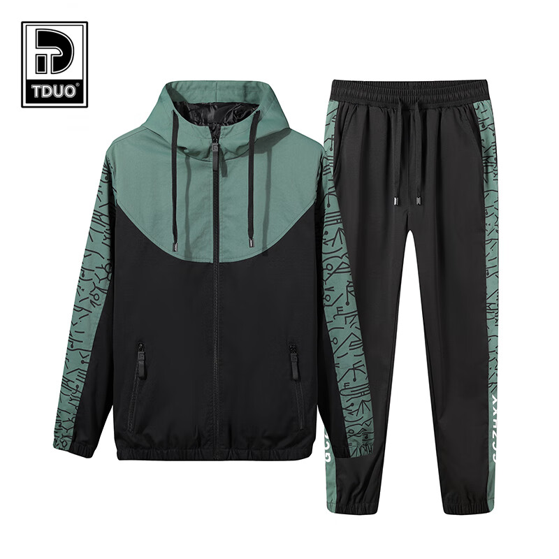 Tduo运动服 A16 套 2XL 绿色
