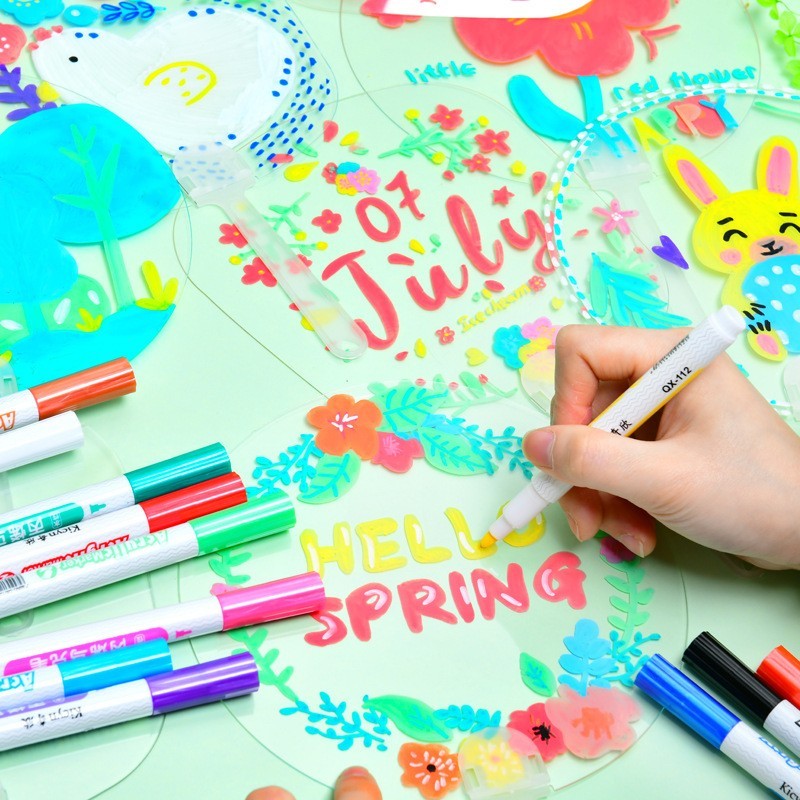 透明扇子6款随机高清大图