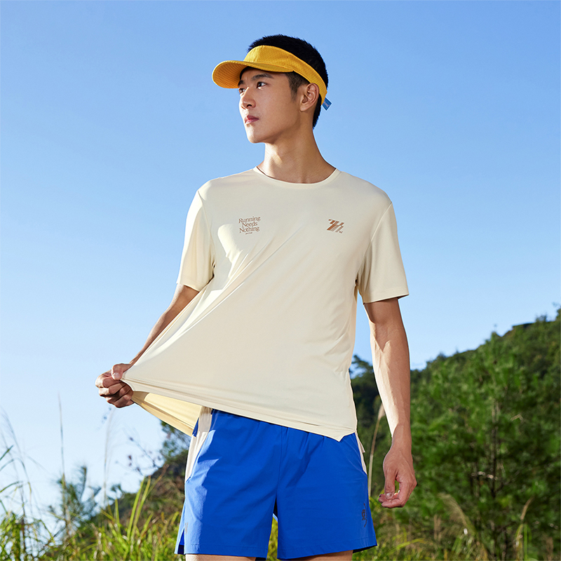 361°运动T恤男夏季新款户外健身运动速干衣男士马拉松跑步服高清大图