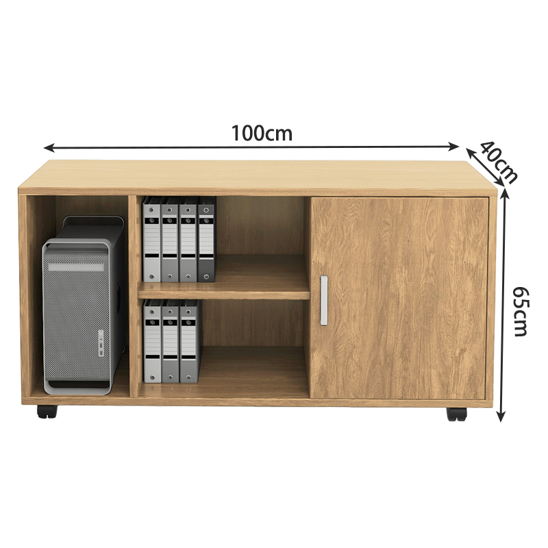 桃锦堂职员桌1.6m+侧柜套高清大图