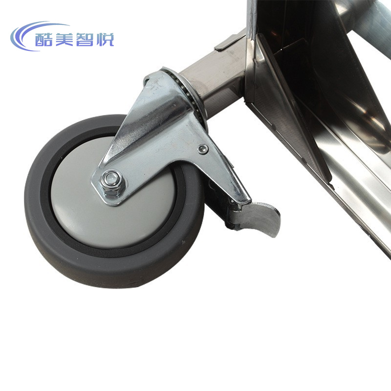 酷美智悦 不锈钢双层餐车950*490*930mm KM-BH545 台高清大图