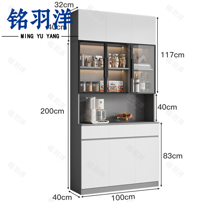 铭羽洋餐边柜 置物柜C-16高柜 台