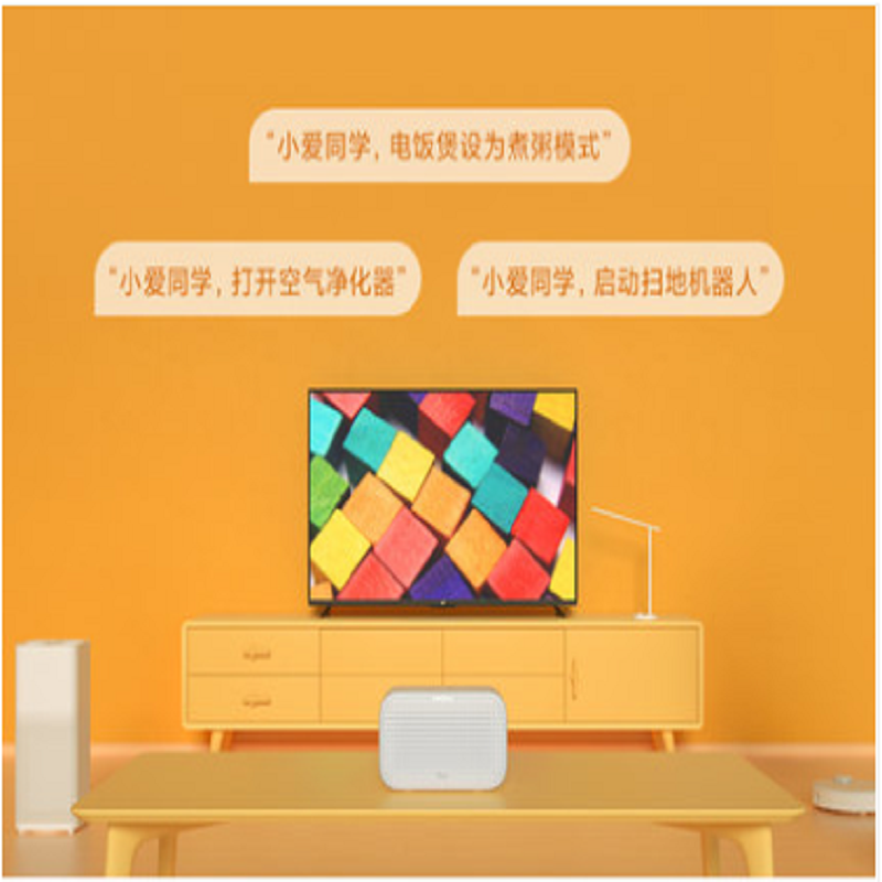 小米Redmi小爱音箱Play小爱同学智能蓝牙音响AI闹钟(100起发)