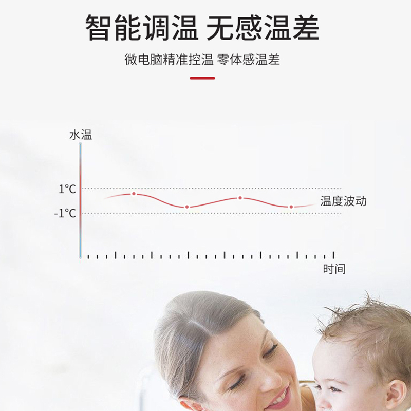 德国斯宝亚创即热式电热水器小型浴室洗速热智能恒温热水器家用DHC 10 IL