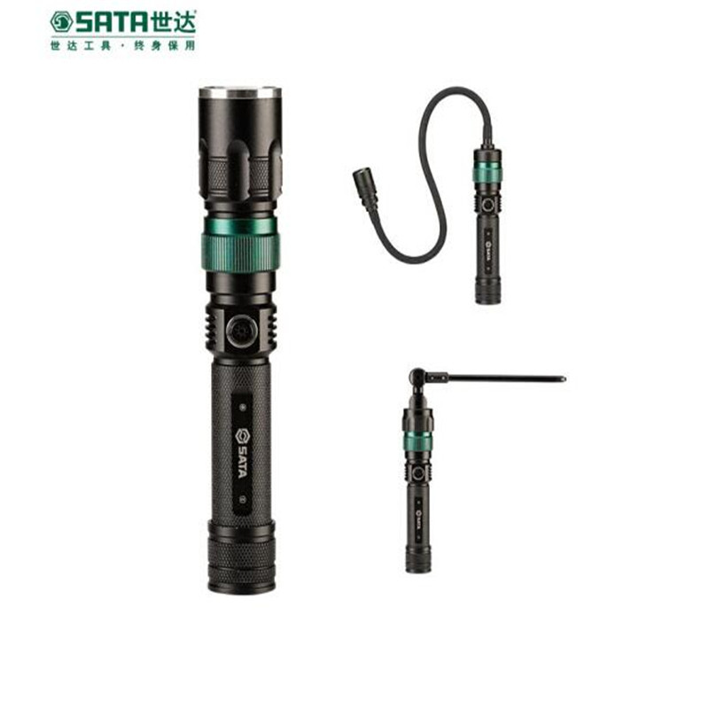 世达(SATA)快接式3合1可换头手电筒90736(单位:把)