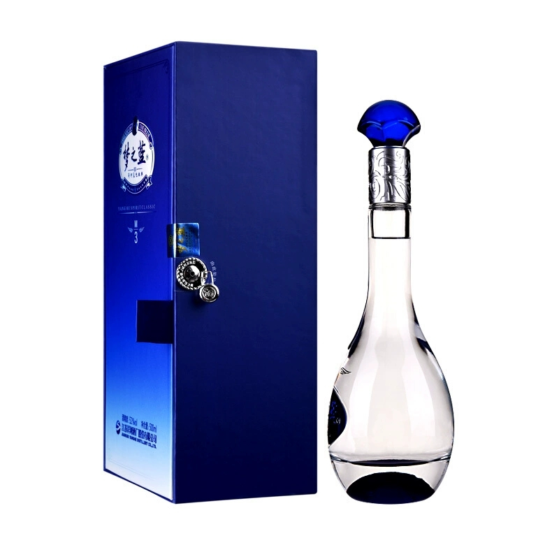 500ml洋河蓝色经典梦之蓝 口感绵柔浓香型白酒酒水