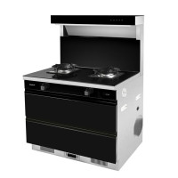 大臣(DACHEN)集成灶JJZT-09WA 集灶具+油烟机+恒温置物台+消毒柜四合一体灶 天然气