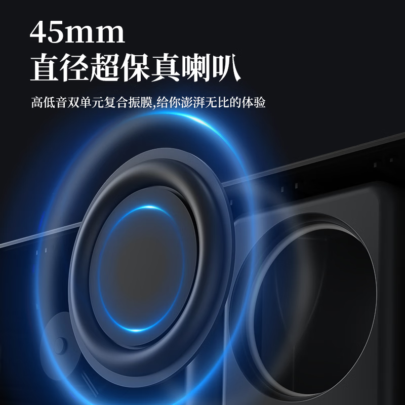 HYUNDAI时光黑胶唱片时钟蓝牙音箱YH-F170 桌面低音炮无线音响高清大图