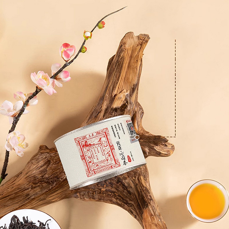 [元正]沁园春 特级正宗武夷山小种红茶自饮茶票系列口粮茶罐装送礼 3罐 共150g
