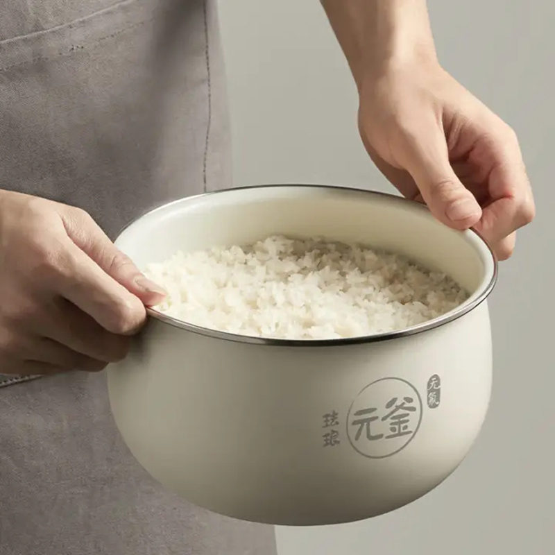 小熊电饭煲多功能家用3L上下加热0氟铁釜铁胆DFB-D30T1