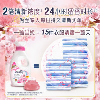 Downy当妮洗衣液2合1淡粉樱花700g+淡雅罗兰700g瓶装柔顺洁净衣服香水持久留香护衣留香机洗手洗去渍家庭装