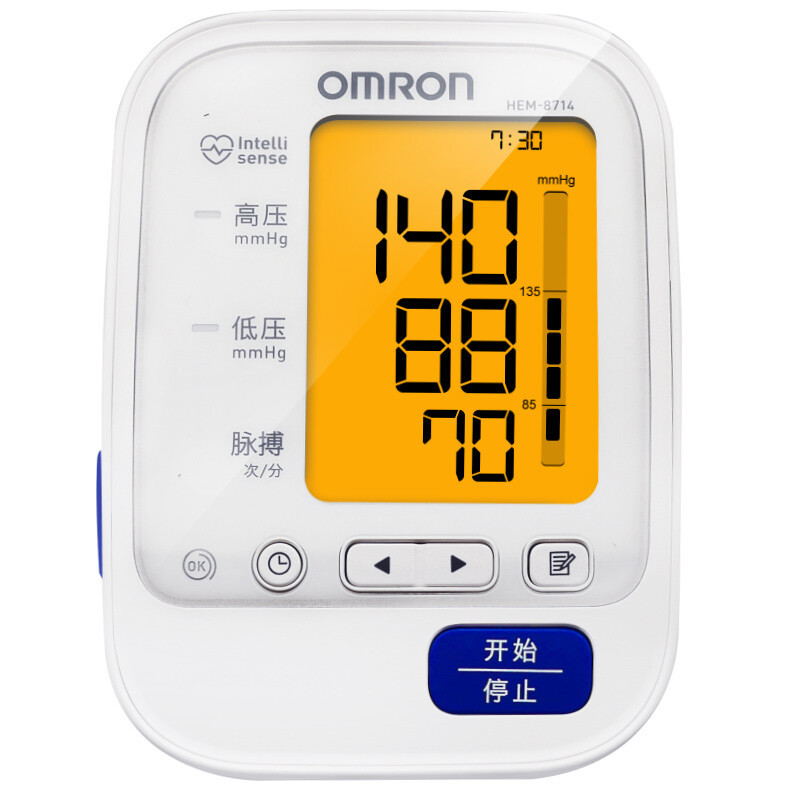 欧姆龙(OMRON) 电子血压计 HEM-8714 家用上臂式血压测量仪