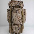 威斯 110升大容量 多功能迷彩背囊水墨纹冬