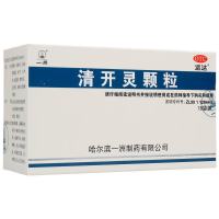 一洲 清开灵颗粒无糖型1.5g18袋 外感风热发热烦躁不安咽喉肿痛