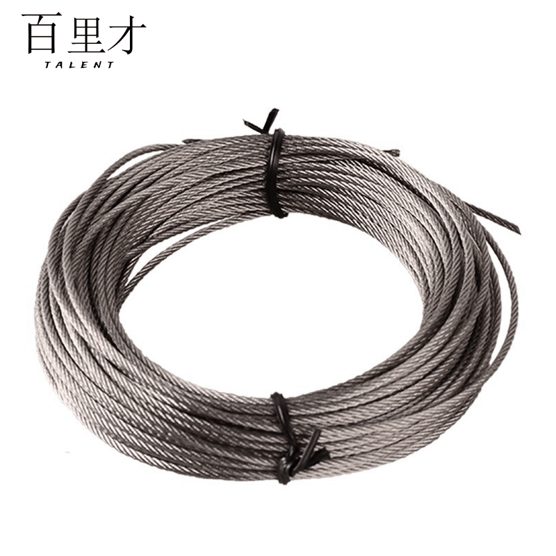 百里才 镀锌钢丝绳 4mm 米图片
