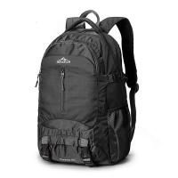 登山包女双肩包男旅行旅游轻便初中高中生书包防水大容量背包_1_946 曜石黑30升