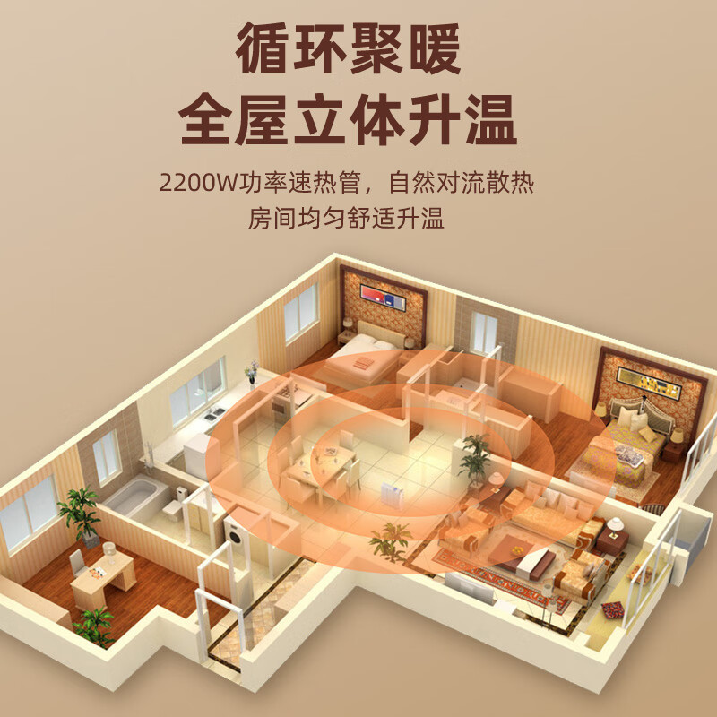 先锋DYT-Z21复古石墨烯油汀暖气片高清大图