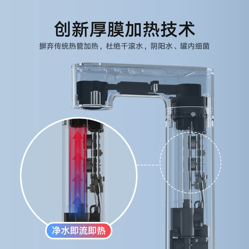 [免费安装]小米即热净水器Q600 厨下式直饮机 无罐直饮水 1秒速热 触控智显龙头 精准选温 APP定制出水方案