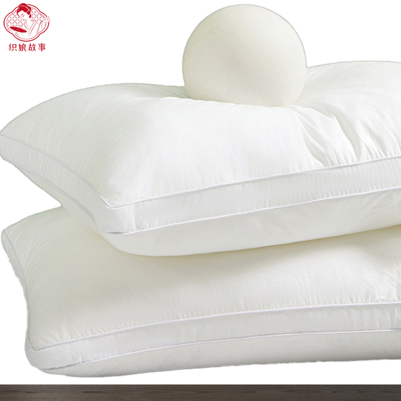 织娘故事 枕芯 全棉高支高密 中枕/只高清大图