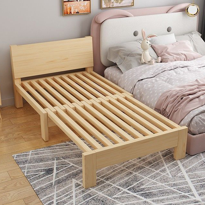 围达 实木抽拉床 60*106*40cm 张高清大图