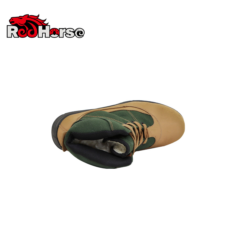 雷马迷彩高帮加绒加厚男士棉鞋户外工作鞋35-46/双高清大图