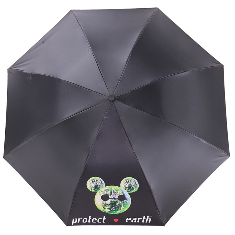 天堂伞 全遮光黑胶转印宇宙星空三折晴雨伞太阳伞 31847ELCJ1283高清大图